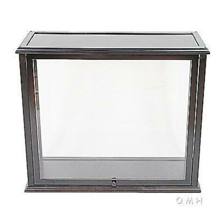 OLD MODERN HANDICRAFTS Table Top Display Case front Open - Medium P058